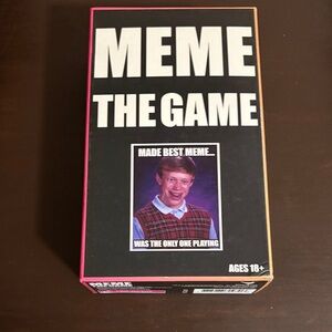 Meme The Game - Hilarious Card Game in Black and Pink